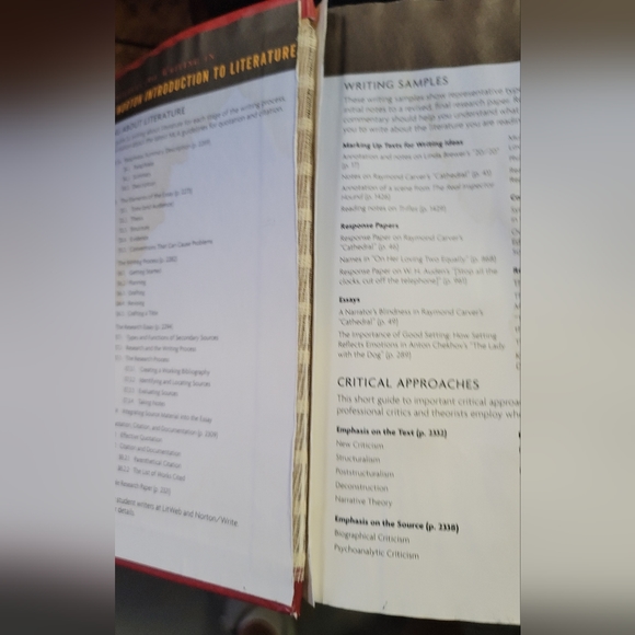 Norton Introduction to Literature - Picture 3 of 4